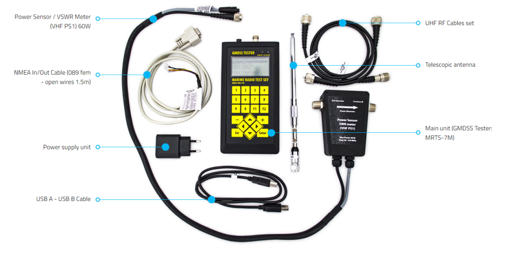delta testers gmdss multi tester mrts 7m in the box